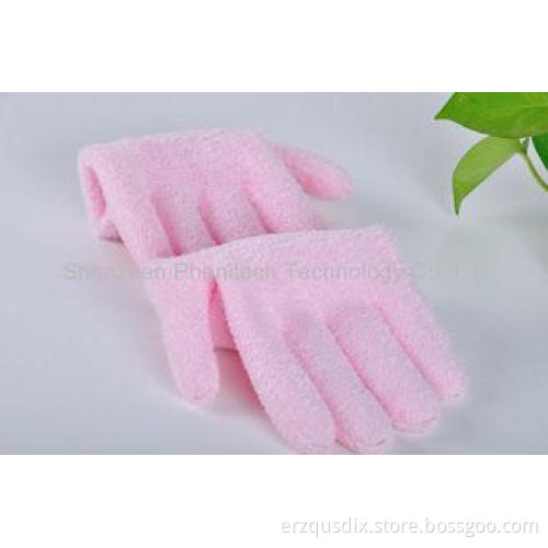 Family Skin Care Moisturizing Gel Gloves With 90% Cotton /